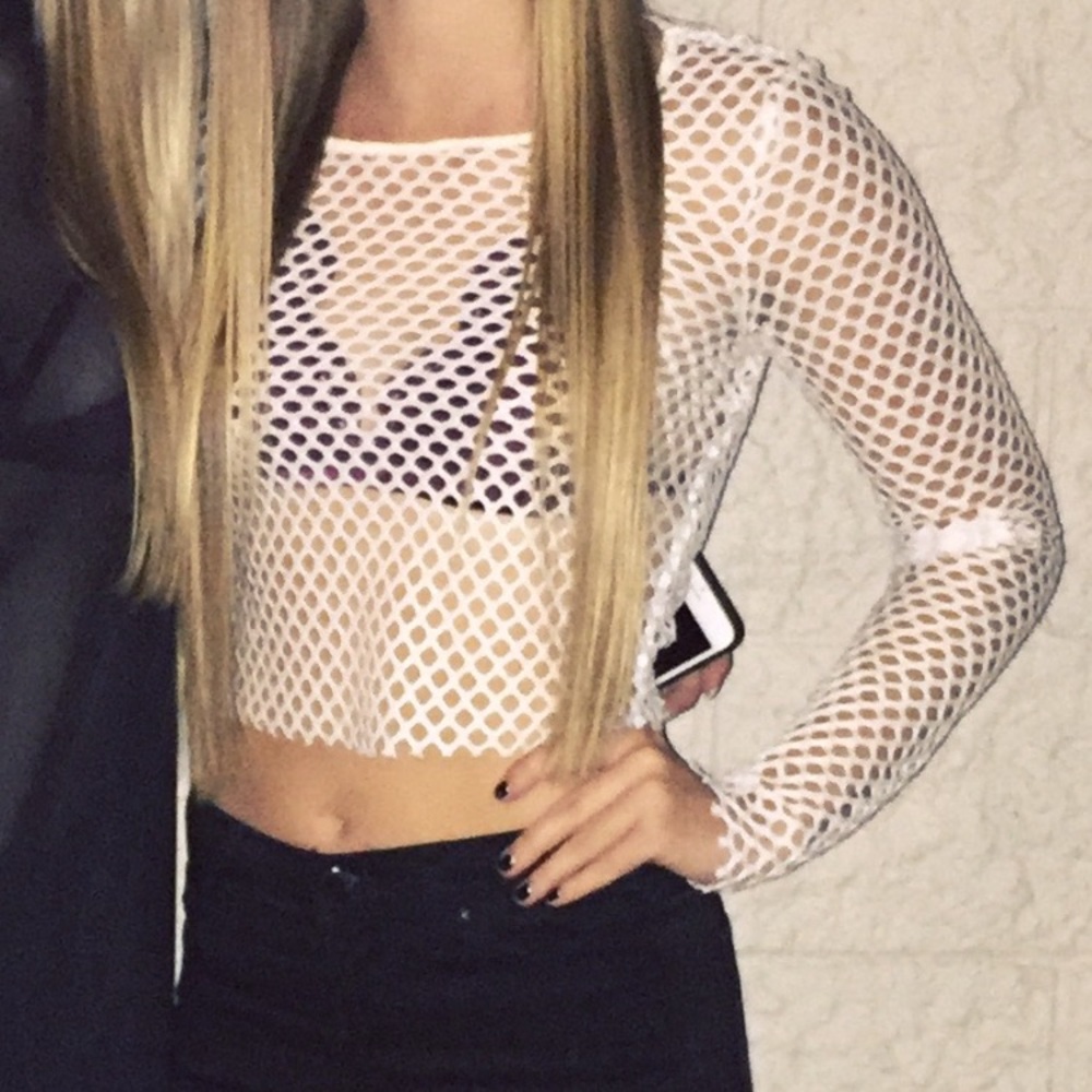 Urban Outfitters Fish Net Top